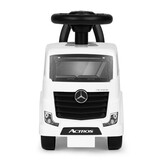 Loopauto - vrachtwagen - opbergruimte - 19,5 x 49 x 20 cm - wit