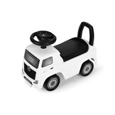 Loopauto - vrachtwagen - opbergruimte - 19,5 x 49 x 20 cm - wit