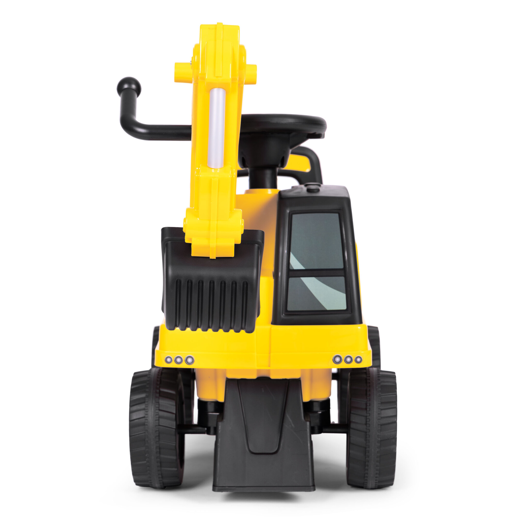 Graafmachine speelgoed - interactief stuur - geluiden - geel