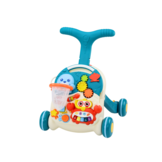 Loopwagen - blauw - educatief - 2-in-1 tafelfunctie