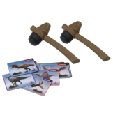 Whack a mole - dinosaurus thema - 35.5x28x16.5 cm - 2 spelers