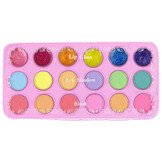 Make up set kinderen - roze eenhoornmotief - 17x17x9 cm - artistieke ontwikkeling