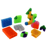 Magnetische puzzel - mix van kleuren - 2x2x2 cm - ontwikkelt handvaardigheden