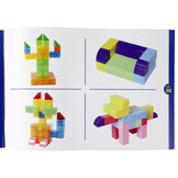 Magnetische puzzel - mix van kleuren - 2x2x2 cm - ontwikkelt handvaardigheden