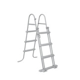 Opzetzwembad - 396 x 107 cm - meerlaags materiaal - incl. pomp