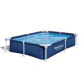 Bestway Steel Pro zwembad - 221x150x43 cm - corrosiebestendig - 1200 liter