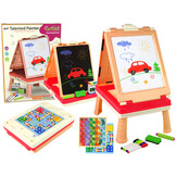 Speeltafeltje - roze - 50 x 38.5 x 29 cm - krijtbord