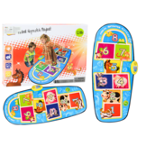 Interactieve speelmat - kleurrijk - 137x60cm - dierengeluiden