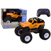 Rc truck - oranje - 1:12 schaal - 2.4G afstandsbediening