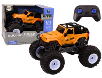 Rc truck - oranje - 1:12 schaal - 2.4G afstandsbediening