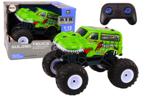 Rc truck - dinosaurusmotief - 1:12 schaal - 12 km/u