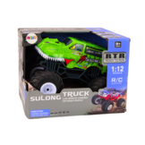 Rc truck - dinosaurusmotief - 1:12 schaal - 12 km/u
