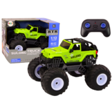 Rc truck - groen - 1:12 schaal - 33 x 29.5 x 25 cm