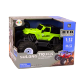 Rc truck - groen - 1:12 schaal - 33 x 29.5 x 25 cm