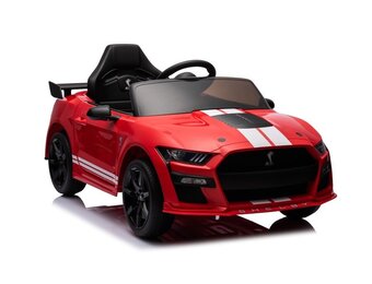 Elektrische kinderauto - rood - 105 x 67 x 47 cm - 1,8-3,8 km/u