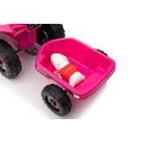 Elektrische kinderquad - roze - 106x41x48 cm - Bluetooth audio