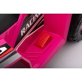 Elektrische kinderquad - roze - 106x41x48 cm - Bluetooth audio