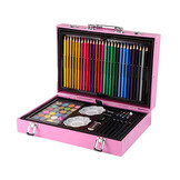 Tekenset kind - 145 onderdelen - roze eenhoorn koffer - vanaf 3 jaar