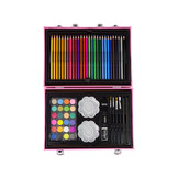 Tekenset kind - 145 onderdelen - roze eenhoorn koffer - vanaf 3 jaar