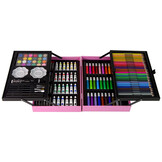 Tekenset kind - 145 onderdelen - roze eenhoorn koffer - vanaf 3 jaar