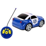 Speelgoed politieauto - blauw - 30x17.5x13 cm - licht en geluidseffecten