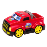 Bestuurbare auto - rood - 30 x 17.5 x 13 cm - licht en geluid