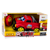 Bestuurbare auto - rood - 30 x 17.5 x 13 cm - licht en geluid