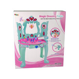 Kaptafel kind - mintkleurig - 73x43.5x31.5 cm - met accessoires