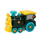 Speelgoed locomotief - groen - 27.5x18x13.5 cm - dyi