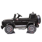 Elektrische kinderauto - zwart - 105x55x33 cm - 2x45W motor