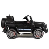 Elektrische kinderauto - zwart - 105x55x33 cm - 2x45W motor