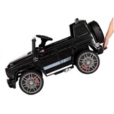 Elektrische kinderauto - zwart - 105x55x33 cm - 2x45W motor