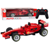 Bestuurbare auto - rood - 37 x 16 x 10 cm - licht en geluid