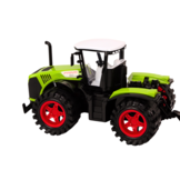 Tractor speelgoed - 40x23x22 cm - met boomtrailer - educatief
