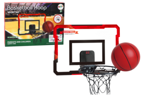 Mini basket set - 39 x 28 x 31 cm - slagvast - incl. pomp