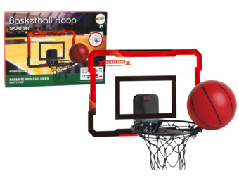 Mini basket set - 39 x 28 x 31 cm - slagvast - incl. pomp