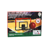 Mini basket set - 39 x 28 x 31 cm - slagvast - incl. pomp