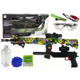 Waterpistool set - duurzaam - met accessoires - 79x29x5 cm