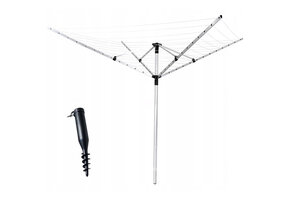 Wasdroger tuin - 260 cm breed - 60 m droogruimte - aluminium constructie