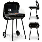 Barbecue - ModernHome - 43x40 cm rooster - met wielen