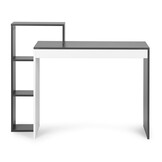 Bureau met kast - modern - 90 x 40 cm tafelblad - 4 planken