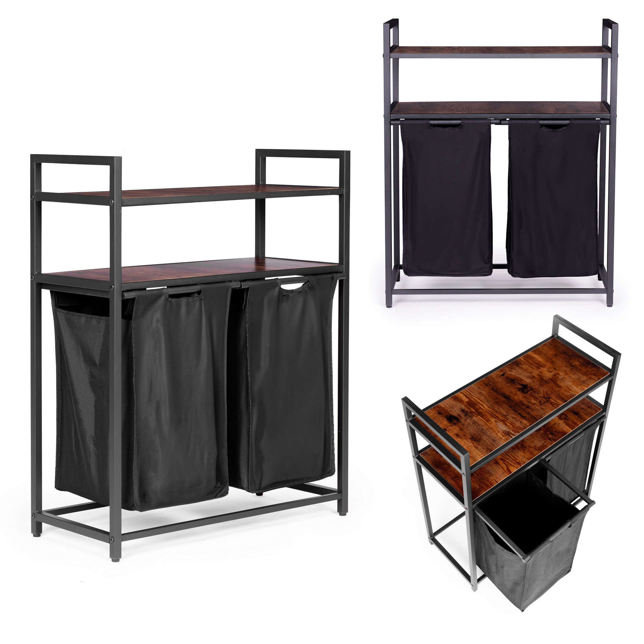 Wasmand - ModernHome - 73 x 91 x 33 cm - vochtbestendig