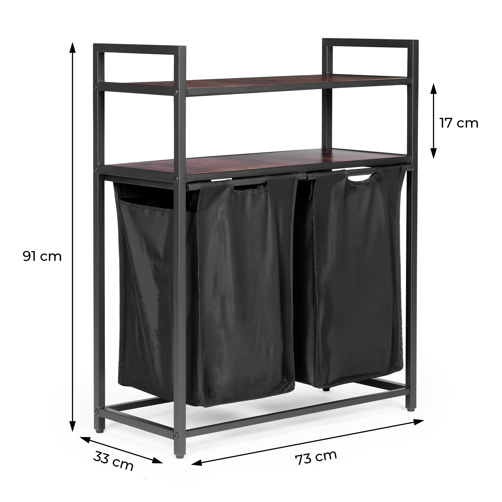 Wasmand - ModernHome - 73 x 91 x 33 cm - vochtbestendig