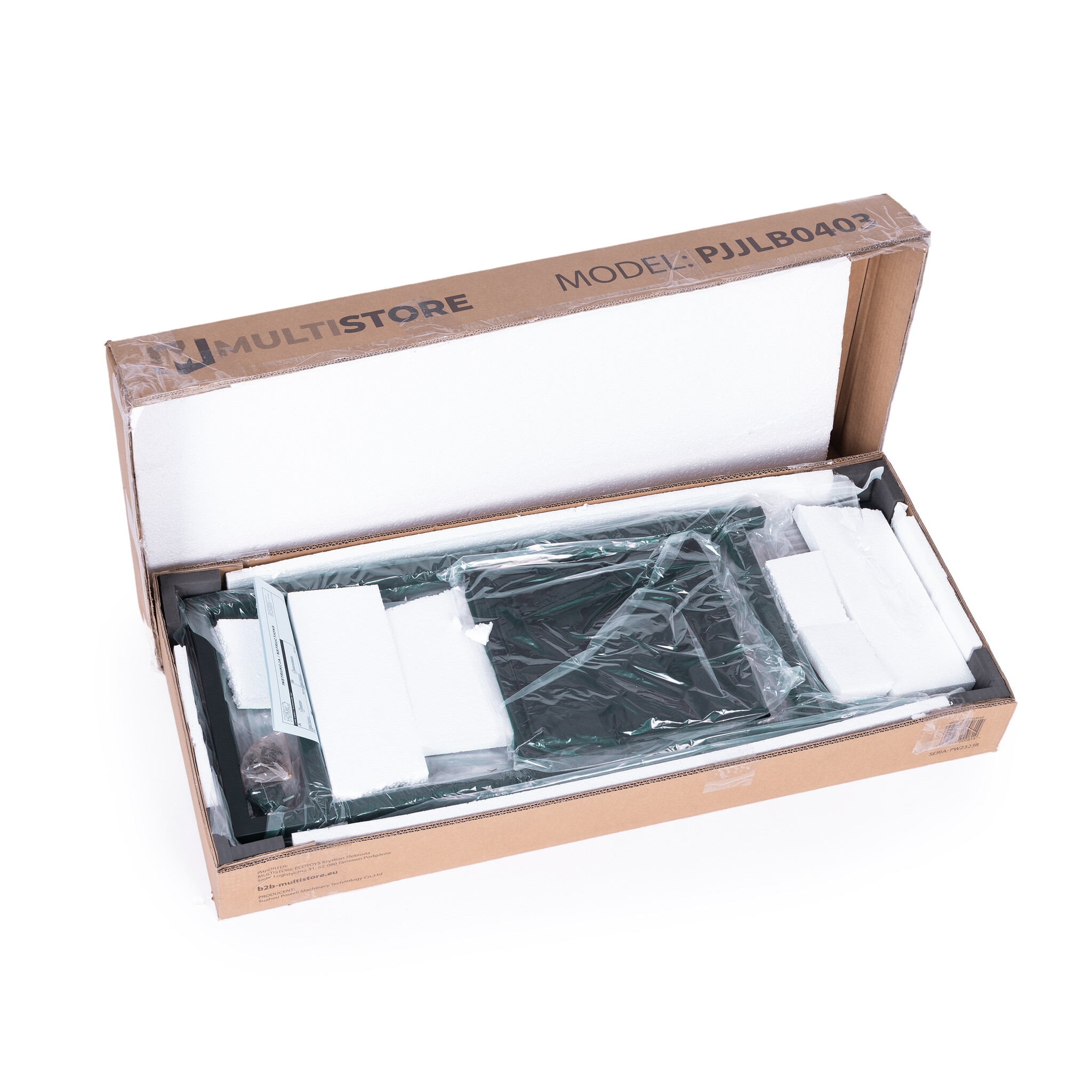 Wasmand 3 vakken - 93 x 73 x 33 cm - 114L - vochtbestendig