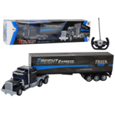 Bestuurbare vrachtwagen - 60x13x9.5 cm - lichteffecten