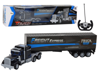 Bestuurbare vrachtwagen - 60x13x9.5 cm - lichteffecten