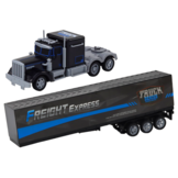 Bestuurbare vrachtwagen - 60x13x9.5 cm - lichteffecten