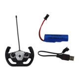 Bestuurbare vrachtwagen - 60x13x9.5 cm - lichteffecten