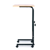 Laptoptafel - metaal en MDF - 43 x 39 x 83 cm - hoogteverstelbaar