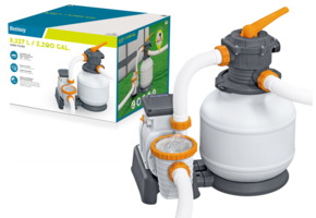 Zandfilterpomp - 8327 L/h - 280W - 6 werkingsmodi